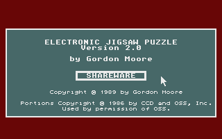 Electronic Jigsaw Puzzle