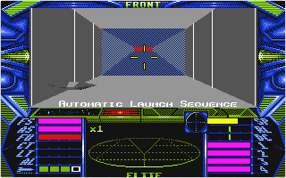 Elite atari screenshot