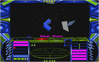 Elite atari screenshot