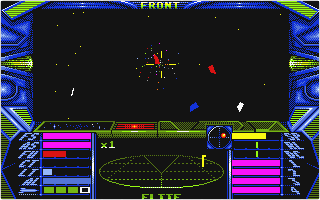 Elite atari screenshot