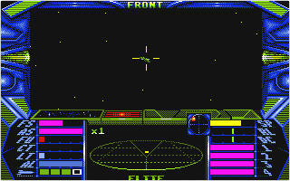 Elite atari screenshot