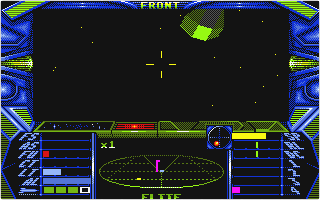 Elite atari screenshot