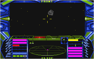 Elite atari screenshot