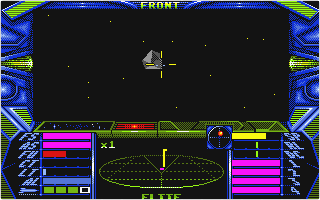 Elite atari screenshot