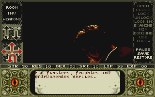 Elvira - Mistress of the Dark atari screenshot