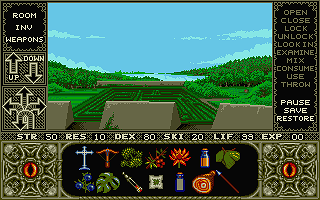 Elvira - Mistress of the Dark atari screenshot