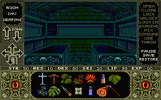 Elvira - Mistress of the Dark atari screenshot