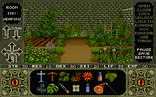 Elvira - Mistress of the Dark atari screenshot