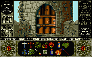 Elvira - Mistress of the Dark atari screenshot