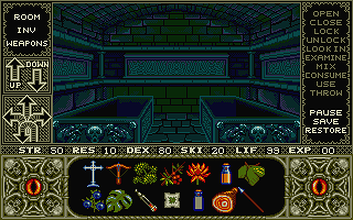 Elvira - Mistress of the Dark atari screenshot