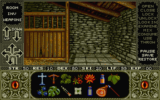 Elvira - Mistress of the Dark atari screenshot