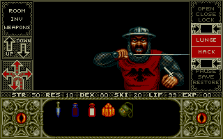 Elvira - Mistress of the Dark atari screenshot