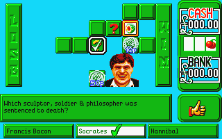 Emlyn Hughes Arcade Quiz atari screenshot