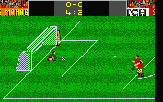 Emlyn Hughes International Soccer atari screenshot
