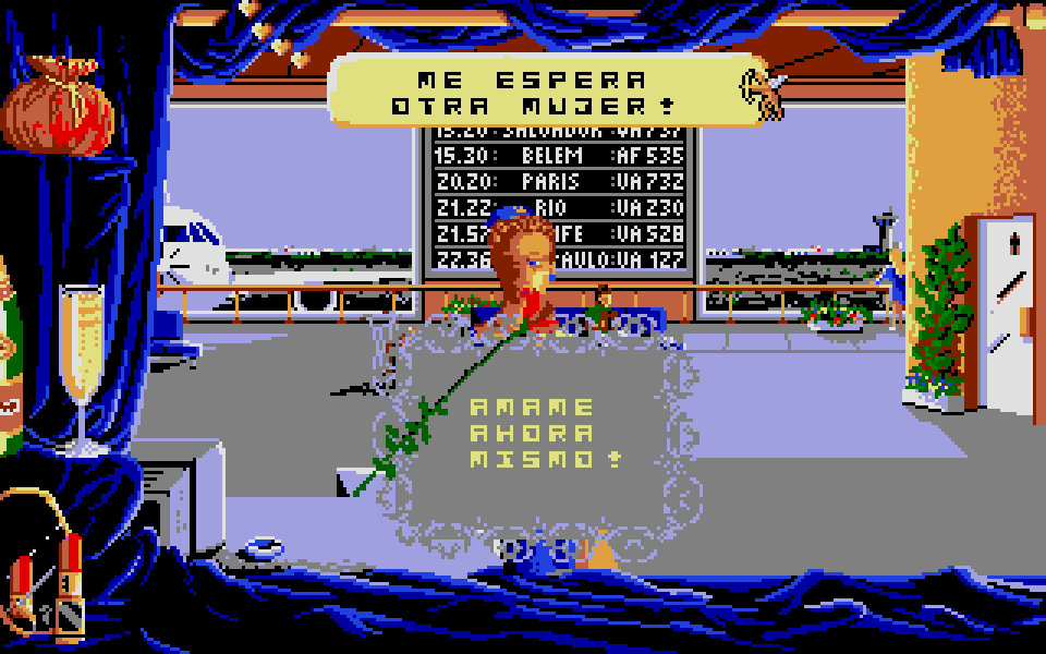 Emmanuelle atari screenshot