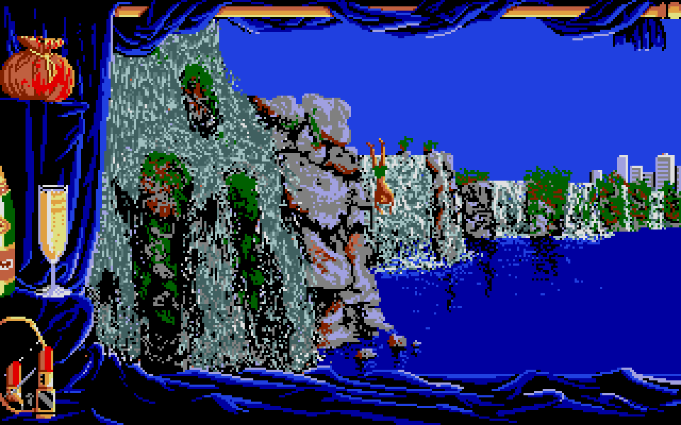 Emmanuelle atari screenshot