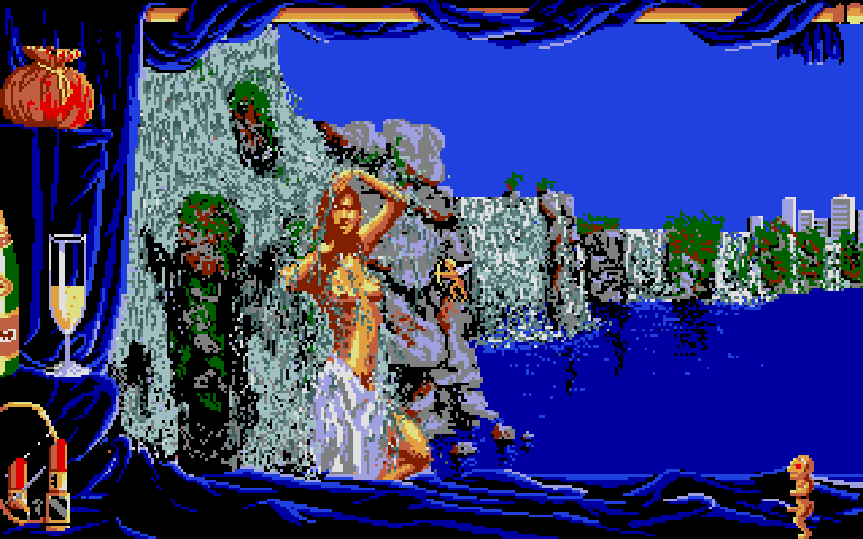 Emmanuelle atari screenshot
