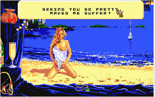 Emmanuelle atari screenshot