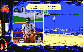 Emmanuelle atari screenshot