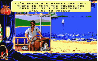 Emmanuelle atari screenshot
