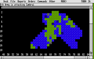 Empire - Wargame of the Century atari screenshot