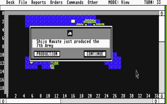 Empire - Wargame of the Century atari screenshot