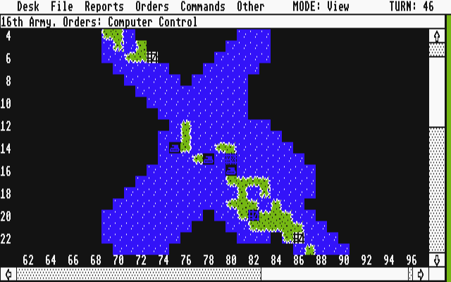 Empire - Wargame of the Century atari screenshot