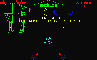 Star Wars: The Empire Strikes Back atari screenshot