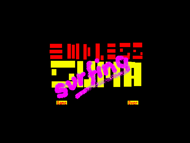 Endless Suma Surfing [Falcon030] [TT030] atari screenshot