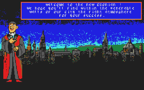 Enigma en Oxford atari screenshot