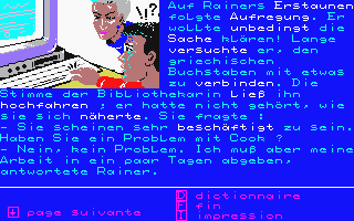 Énigme à Munich atari screenshot