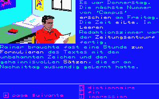 Énigme à Munich atari screenshot