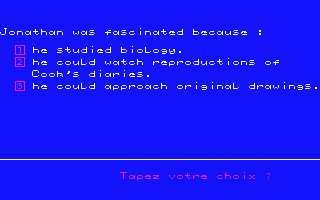 Énigme à Oxford atari screenshot