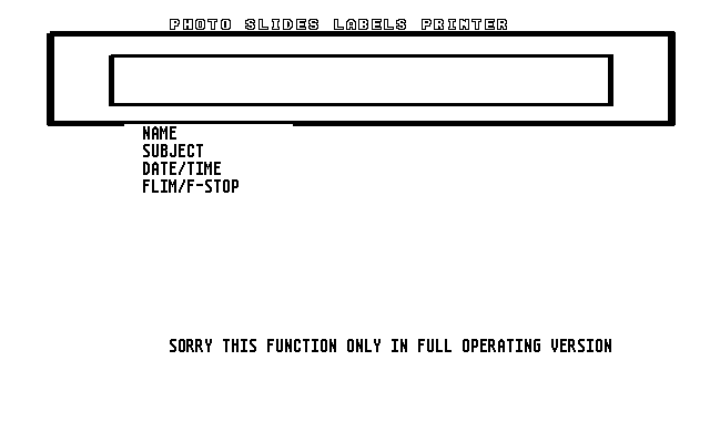 Envelope atari screenshot