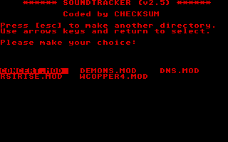 Equinox Soundtracker Replayer atari screenshot