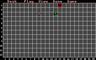 ERG's Space War atari screenshot
