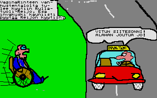 Esan Inva-Taxi atari screenshot