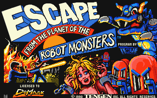 Escape from the Planet of the Robot Monsters — screenshot 1