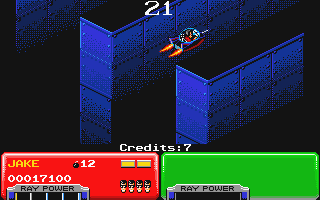 Escape from the Planet of the Robot Monsters atari screenshot