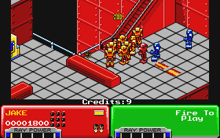 Escape from the Planet of the Robot Monsters atari screenshot