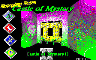 Escaping from the Castle of Mystery atari screenshot