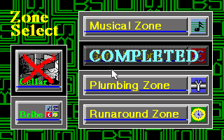 Escaping from the Castle of Mystery atari screenshot