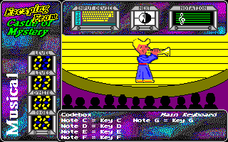 Escaping from the Castle of Mystery atari screenshot