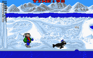 Eskimo Games atari screenshot