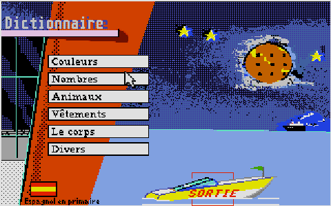 Espagnol - Primaire atari screenshot