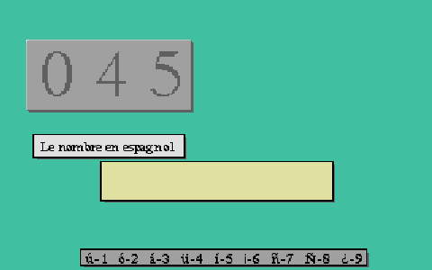 Espagnol - Primaire atari screenshot