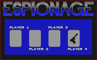 Espionage atari screenshot