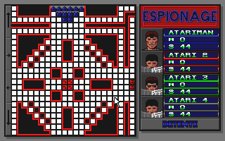 Espionage atari screenshot