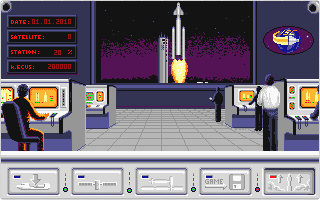 ESS - European Space Simulator atari screenshot