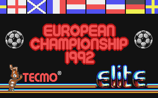 European Championship 92 atari screenshot